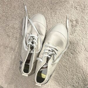 Bangs high top canvas sneakers